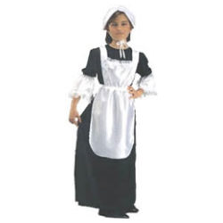 Pilgrim Girl Child Costume