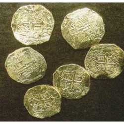 Plastic Gold Doubloons