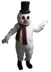 Premium Snowman Mascot - Rental