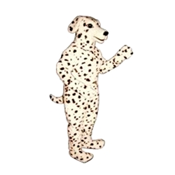 Realistic Dalmatian Mascot - Sales