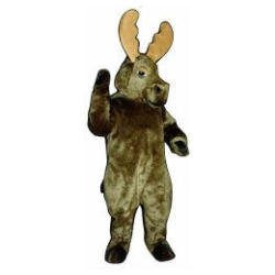 Realistic Moose Mascot - Sales