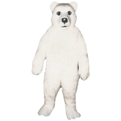 Realistic Polar Bear Mascot - Sales