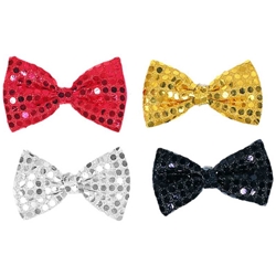 Sequin Bow Tie Small