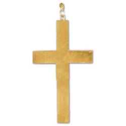 Small Theatrical Gold Cross