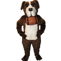 St. Bernard With Barrel Mascot - Sales