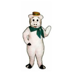 Straw Pig Mascot - Sales