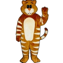 Striped Cat Mascot - Rental