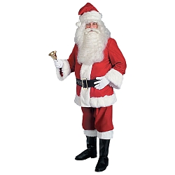 Super Deluxe Extra Lage Santa Suit - Adult Costume