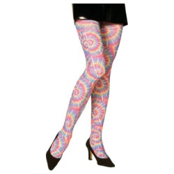 Tie-Dye Tights - Adult