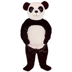 Toy Panda Mascot. This Toy Panda mascot comes complete with head, body, hand mitts and foot covers. This is a sale item. Manufactured from only the finest fabrics. Fully lined and padded where needed to give a sculptured effect. Comfortable to wear and easy to maintain. All mascots are custom made. Due to the fact that all mascots are made to order, all sales are final. Delivery will be 2-4 weeks. Rush ordering is available for an additional fee. Please call us toll free for more information. 1-877-218-1289