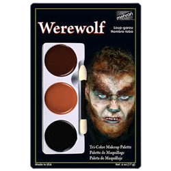 Tri-Color Palettes by Mehron - Werewolf