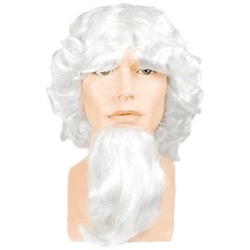 Uncle Sam Wig & Beard Set