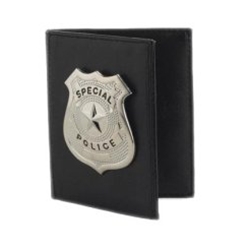 Police Badge with Case