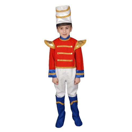 Wooden Toy Solider Child Costume