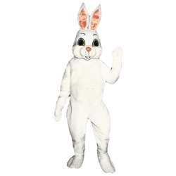 White Bunny Mascot - Sales