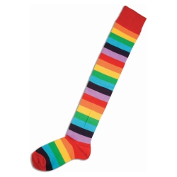Rainbow Clown Socks