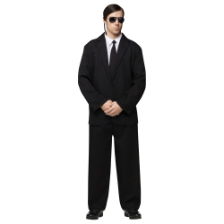 Black Suit Adult Costume
