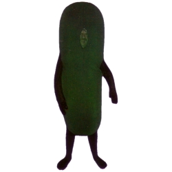 Cucumber Mascot - Sales