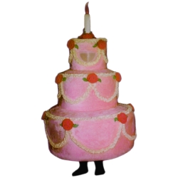 Three Tier Cake Mascot - Sales