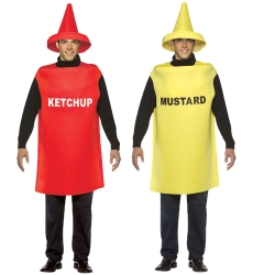 Ketchup & Mustard Adult Costume