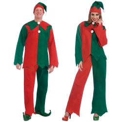 Santa Toy Shop Elf Unisex Adult Costume