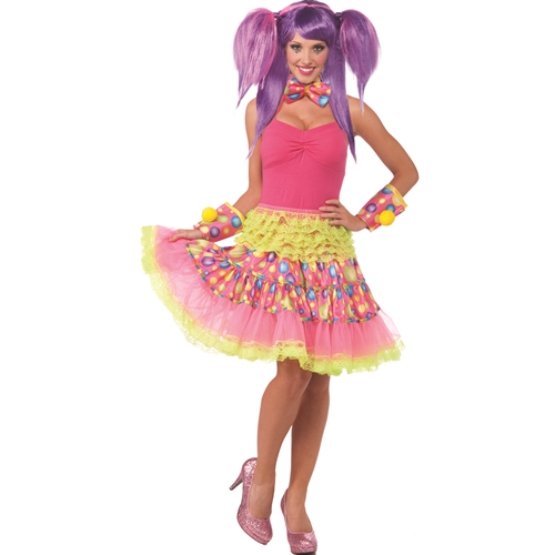 Circus Sweetie Rainbow Clown Tutu