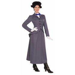 English Nanny Adult Costume