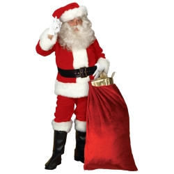 Imperial Plush Santa Suit