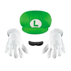 Super Mario Kids Luigi Costume Kit