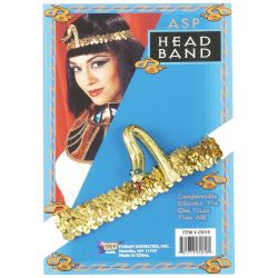 Egyptian Asp Snake Headband