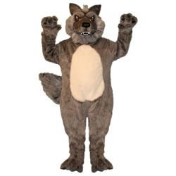 Growling Wolf Mascot - Sales