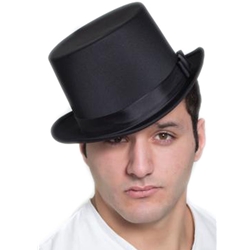 Deluxe Satin Finish Top Hat