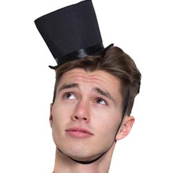 Mini Victorian Coachman Top Hat