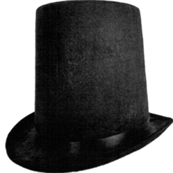 Felt Lincoln Stovepipe Hat