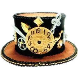 Mini Steampunk Top Hat with Headband