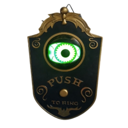 Eyeball Animated Doorbell Halloween Decoration