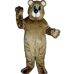 Dancing Bear Mascot. This  Dancing Bear mascot comes complete with head, body, hand mitts and foot covers.. This is a sale item. Manufactured from only the finest fabrics. Fully lined and padded where needed to give a sculptured effect. Comfortable to wear and easy to maintain. All mascots are custom made. Due to the fact that all mascots are made to order, all sales are final. Delivery will be 2-4 weeks. Rush ordering is available for an additional fee. Please call us toll free for more information. 1-877-218-1289
