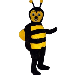 Bumble Bee Mascot. This Bumble Bee mascot comes complete with head, body, hand mitts and foot covers.. This is a sale item. Manufactured from only the finest fabrics. Fully lined and padded where needed to give a sculptured effect. Comfortable to wear and easy to maintain. All mascots are custom made. Due to the fact that all mascots are made to order, all sales are final. Delivery will be 2-4 weeks. Rush ordering is available for an additional fee. Please call us toll free for more information. 1-877-218-1289