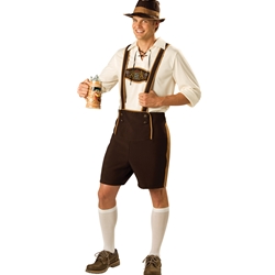 Bavarian Guy Lederhosen Adult Costume