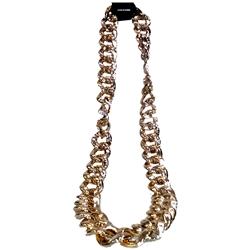 Bling Gold Chain with Large Links Costume Jewelry