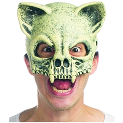 Bone Skull Cat Mask