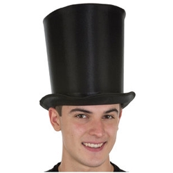 Tall Victorian Dickens Top Hat