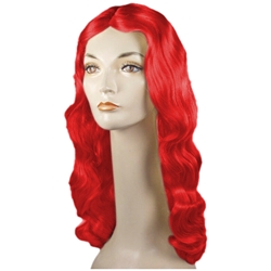 Mermaid Wig Cartoon Red