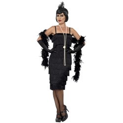 Long Flapper Adult Costume