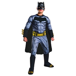 Batman v Superman: Dawn of Justice Deluxe Muscle Chest Batman Kids Costume