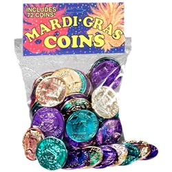 Mardi Gras Coins -72 pieces