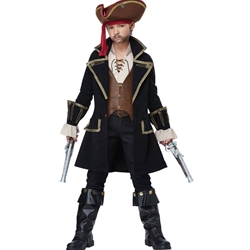 Pirate Captain Kids Costume