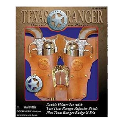 Texas Ranger Double Gun and Holster Set