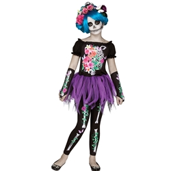 Beautiful Bones Kids Costume