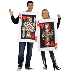 King and Queen of Hearts Adult Costume